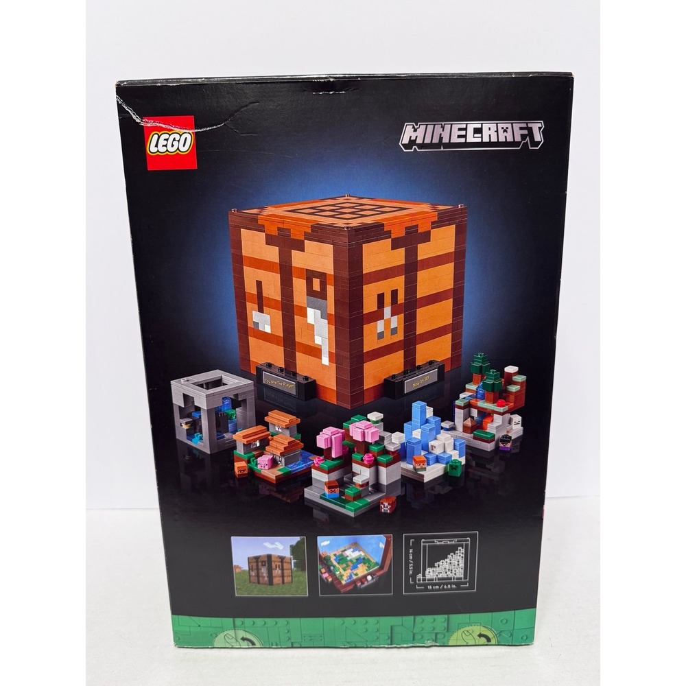 LEGO Minecraft Crafting Table Building Toy 21265 NEW